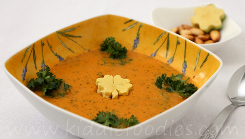 Almond soup for kids