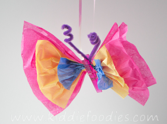 Butterfly paper craft