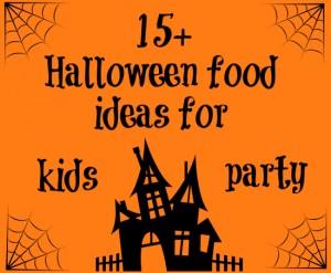 15 Halloween Food ideas for kids party