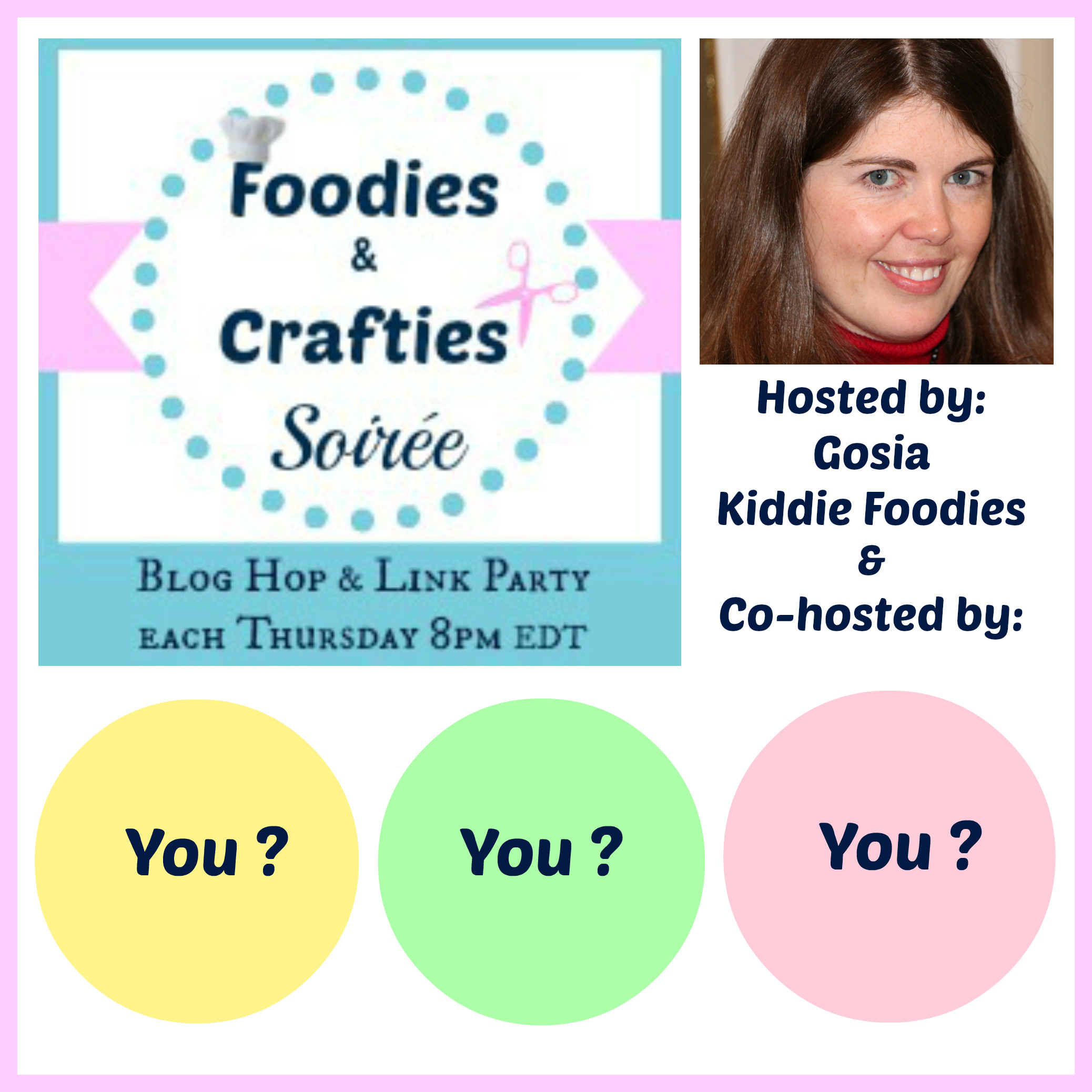 Foodies and Crafties Soiree host and co-hosts