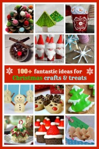 100+ Fantastic ideas for Christmas crafts & treats for kids