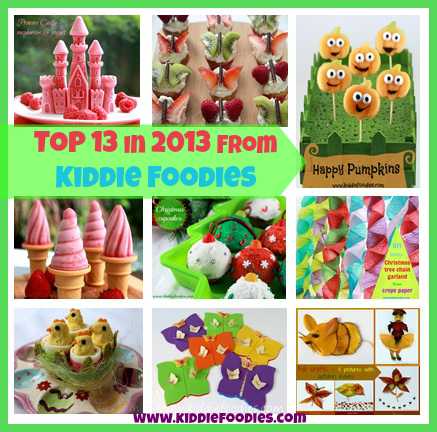 Top 13 in 2013 from Kiddie Foodies