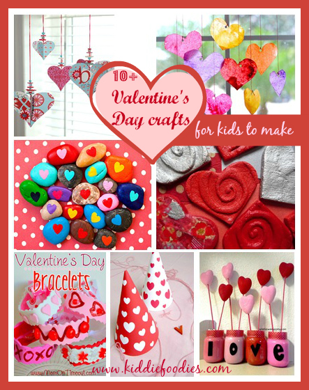 10+ Valentine's Day crafts for kids to make #valentinesideas, #valentinescraftsforkids