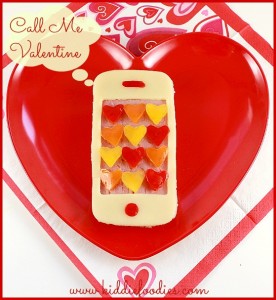 Call me Valentine, Iphone shaped sandwich, Valentine lunch idea for kids, #valentinesideas, #callmevalentine, #iphone