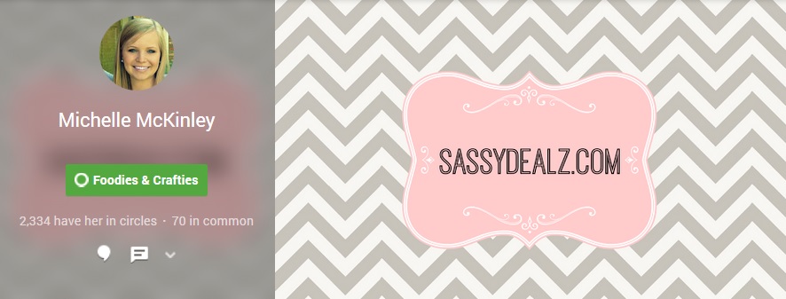 Foodies and Crafties Soiree Pinterest blog hop featured blogger Michelle from Sassydealz