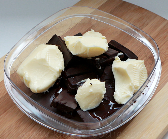 St Valentine's Day dessert ideas - easy chocolate fondant cookies step1b