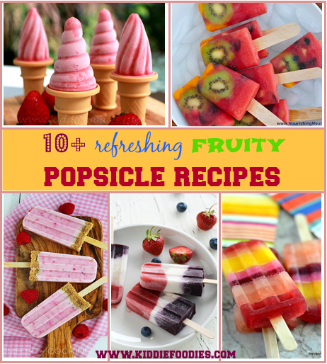 10 refreshing fruity popsicle recipes