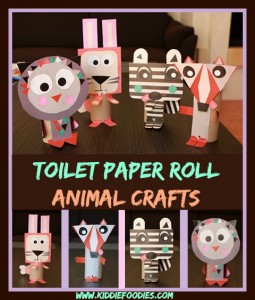 Toilet paper roll animal crafts