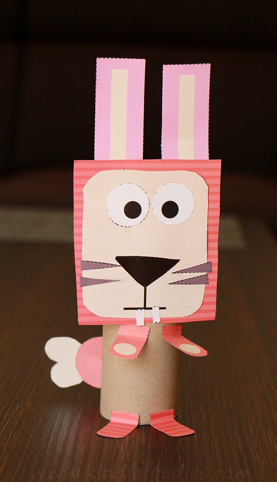 Toilet paper roll animal crafts step3