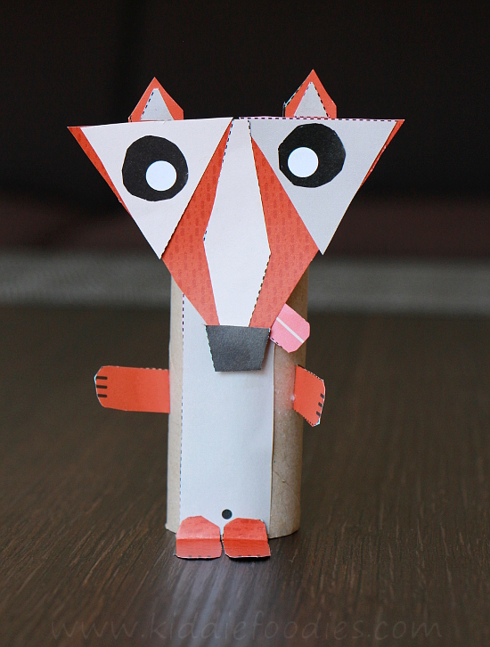Toilet paper roll animal crafts step4