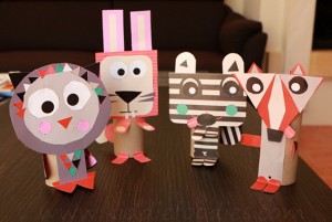 Toilet paper roll animal crafts step7