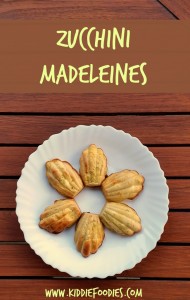 Zucchini madeleines