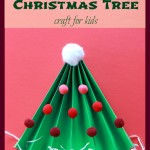 Easy Christmas Tree craft for kids