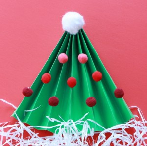 Christmas Tree craft for kids - step3