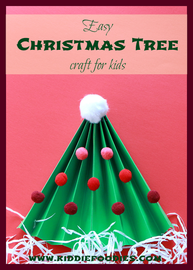 Christmas Tree craft for kids